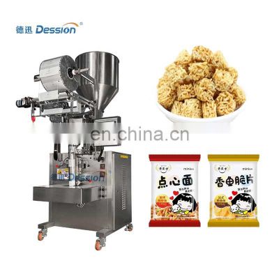 Automatic nigeria chin chin chips snacks pouch packing machine