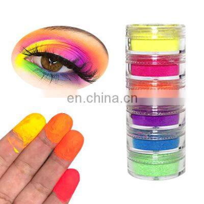 Sephcare private label cosmetic grade pigment neon fluorescent eyeshadow