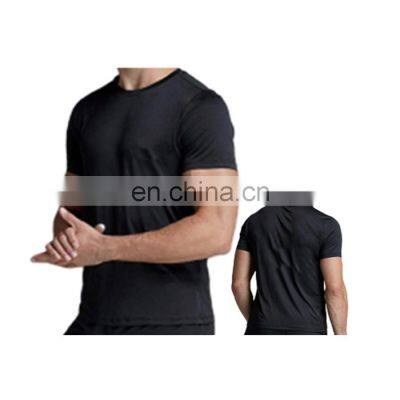 Most Popular Quality Gym Fitness Wear Cotton Spandex Slim Fit T Shirt For Men Wholesale Gym T Shirt