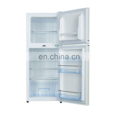 108L Wholesale Energy Saving Two Door Defrost Type Home Fridge