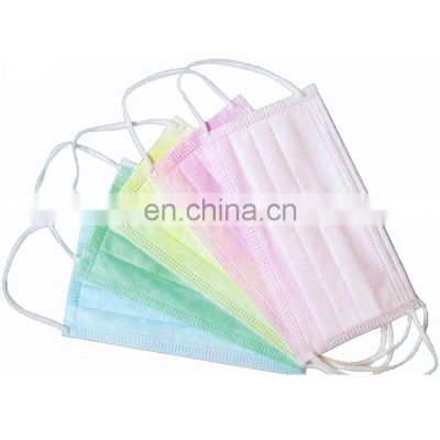 Wholesale Customized Confortable Pp Disposable Face Mask Full Protective Breathable Dust Mask Cleanroom Mask