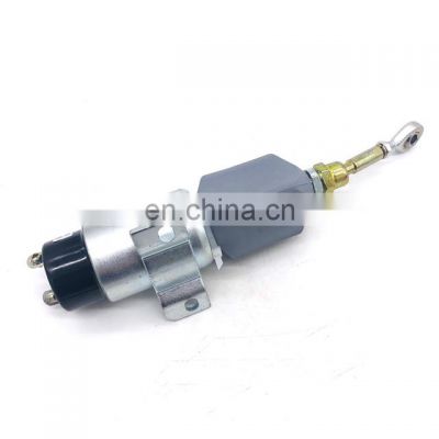 Hubei July Supply Excavator  Fuel Oil Stop Solenoid Valve  B4002-1115030