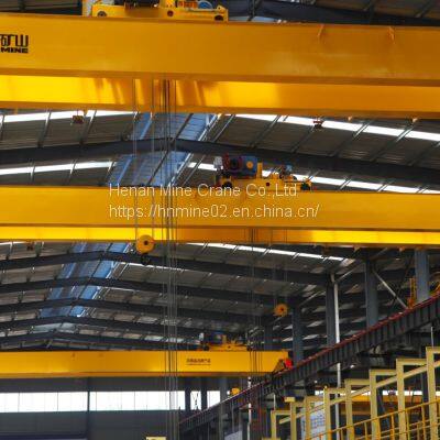 European Design Electric Winch Double Girder Bridge Crane Eot M5 FEM photo-2