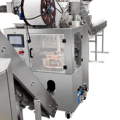 Triangle Package Packaging Production Line Black Teainside and Outside Bag Packaging Line