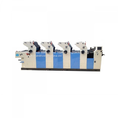 4 color High Quality Offset Printing Machine for paper and non woven bag printing