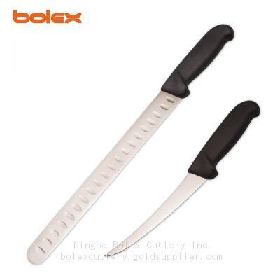 Chino Semi Flexible Knife Colour Coded Fibrox pp Softgrip Butchery Kitchen Knives China NSF photo-5