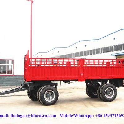 2 Axle Low Bed Dollytrailer With Turntable