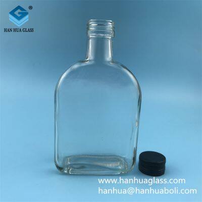 Wholesale 330ml Glass Flat Wine Bottles, Health Wine Glass Bottles photo-4