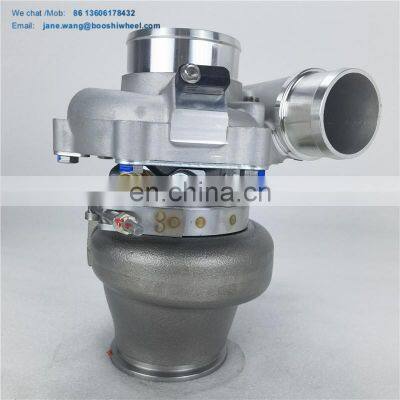 New G25 G25-550 Standard Rotation AR 0.72 Turbo With Wastegate Floating Bearing Cast Iron Turbine 871389-5005S 877895-5001S photo-5