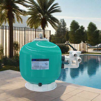 Custom Color Sand Cylinder Convenient Side Top Type Sand Filter for Private or Commercial Swimming Pools