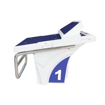 High Quality Adjustable Starting Block Jumping Platform Gymnast Swim Competition Boards Adult Pool Training Made ABS Material photo-4