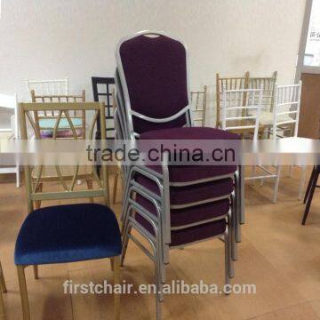 FOSHAN FURNITURE 2015 NEW STYLE IRON STACKABLE CHAIR FOR HOTEL photo-3