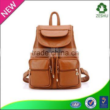 latest fashion backpack pu backpack lady backpack school backpack