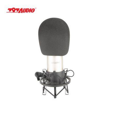 797Audio CR86 Professional Studio XLR Condenser Recording Microphone Metal Wireless Microphone Noise Cancelling Singing Speaker high quality