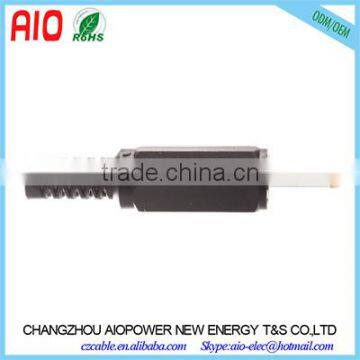 Connector 2.5mm * 0.7mm Male DC Power Plug With Strain Relief