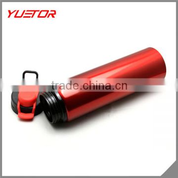 Red 500ML camping outdoor aluminium sports bottle