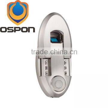 Keyless fingerprint code lock