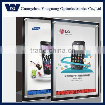 frameless clear acrylic poster frames,acrylic frameless picture frame with screw,acrylic frameless photo frame