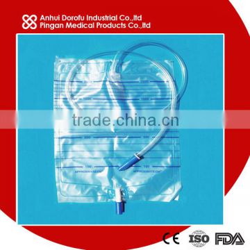 Urine bag pull push CE ISO