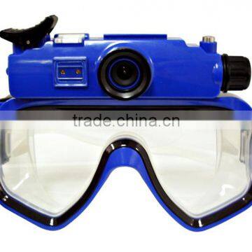 WT-RD34 Full HD DVR Waterproof Sports diving mask camera under watch 15M