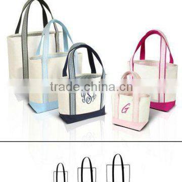 2016 Collection big heavy canvas tote bags with shoulder strap Tote