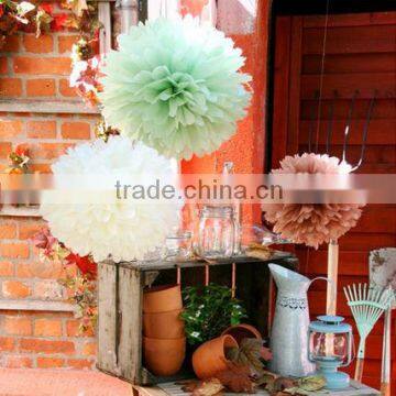 Customized Paper Craft Event Decoration paper PomPom for Wedding&Chrismas party                        
                                                Quality Choice