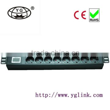 rack PDU 8 way pdu socket