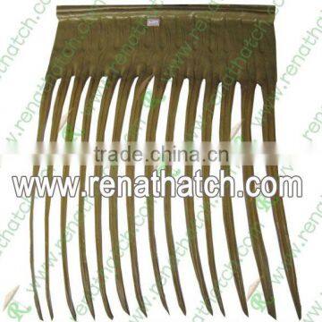 palm leaf style synthetic fibre thatch