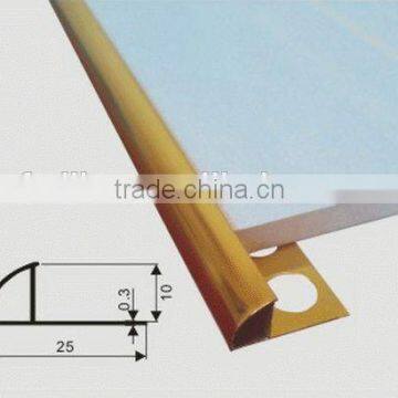 many colors triangular puntch Aluminium Tile Trim