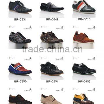 Leather Casual Shoe for Man Comfortable Fashion Style Design Men Shoes photo-4