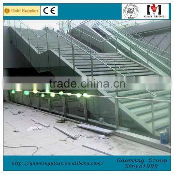 frameless glass balustrade/railing/handrail design