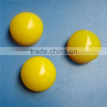 yellow polyurethane ball PU round ball manufacturer china