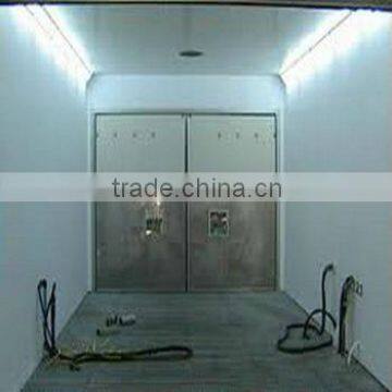 Recycling type sand blasting room