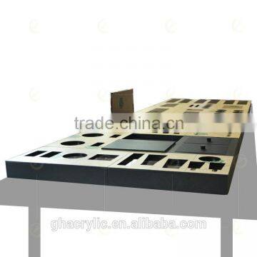 Hot Design Acrylic Cosmetic Display Stand Made of Black Organic Glass photo-5