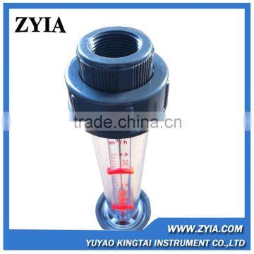 Easy installation PVC inline water flow meter