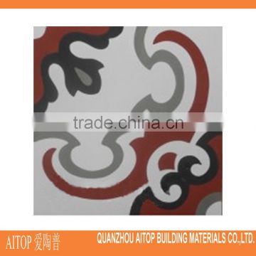 20x20cm old fashion design white back ground cement tile for inside home flooring decoration chinese cement tile cheap 2016                        
                                                Quality Choice