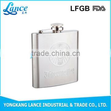 2016 New Design Stainless Steel Laser Hip Flask Bling Flasks