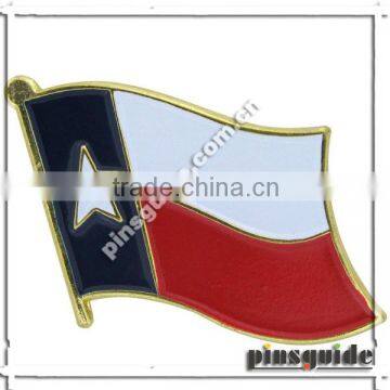 Safety Souvenir Personalised Logo Paint Country Flag Metal Pins For Wholesale