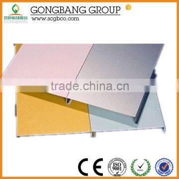 Film Coated outdoor ceiling suspended strip ceiling