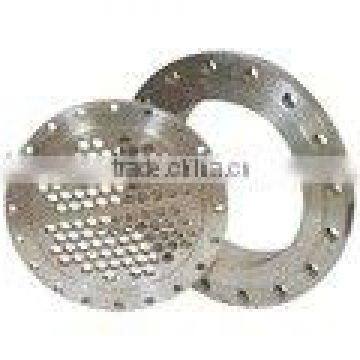 Flange tube sheet