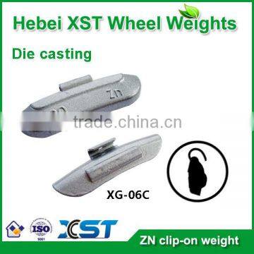 zn balancing weight die casting