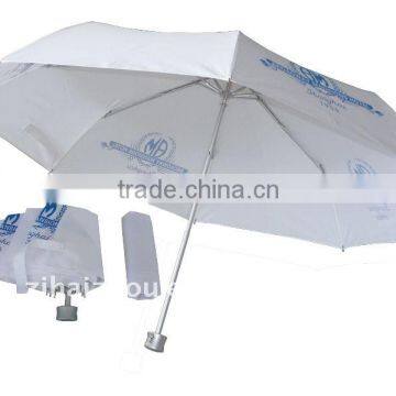 Portable 3-fold promotional umbrella