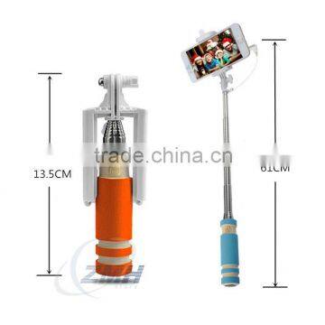 2015 Fashion Extendable Selfie Stick Monopod Handheld for Smartphone and Camera