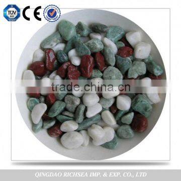 Decorative Natural Paving White/Black Pebble Stone photo-3