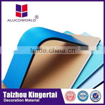 Alucoworld 4mm ACP unbrokable nano pvdf aluminum composite sheet