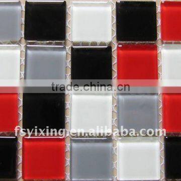 Mixed color family glass mosaic tile in foshan