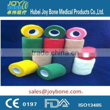 Cohesive elastic bandage, self adhesive bandage