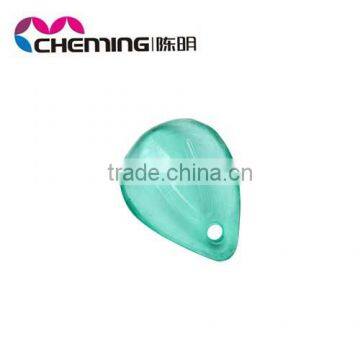 transparent and colorful acrylic petal decoration bead