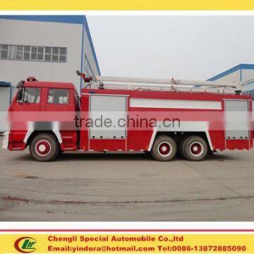 10 wheeler howo 10000 water tanker 20000 foam tanker 6x4 foam fire fighting truck