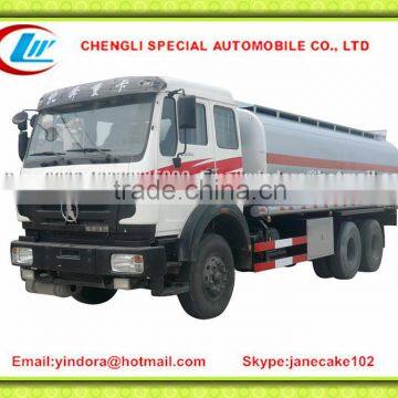 North-benze 6x4 20CBM fuel tank truck ,refueler tank truck